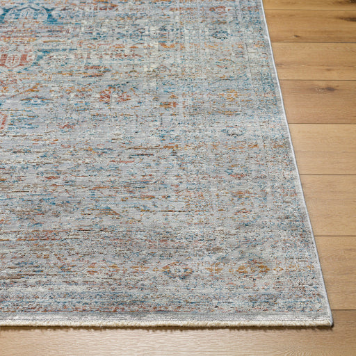Isfahan Imperial Sapphire Machine Woven Rug