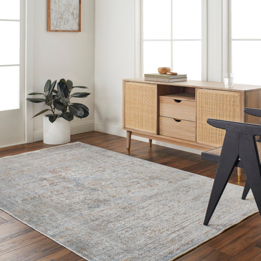 Isfahan Imperial Sapphire Machine Woven Rug