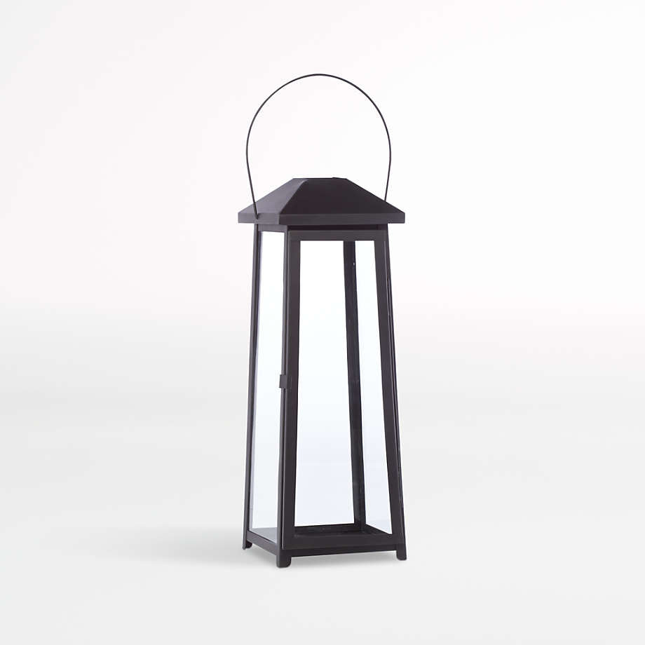 Petaluma Black Metal Lantern 28