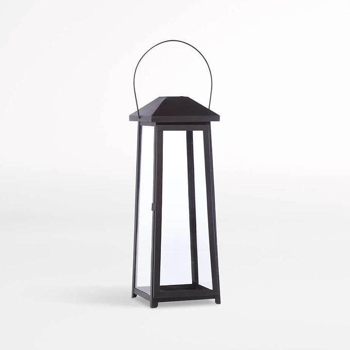 Petaluma Black Metal Lantern 28