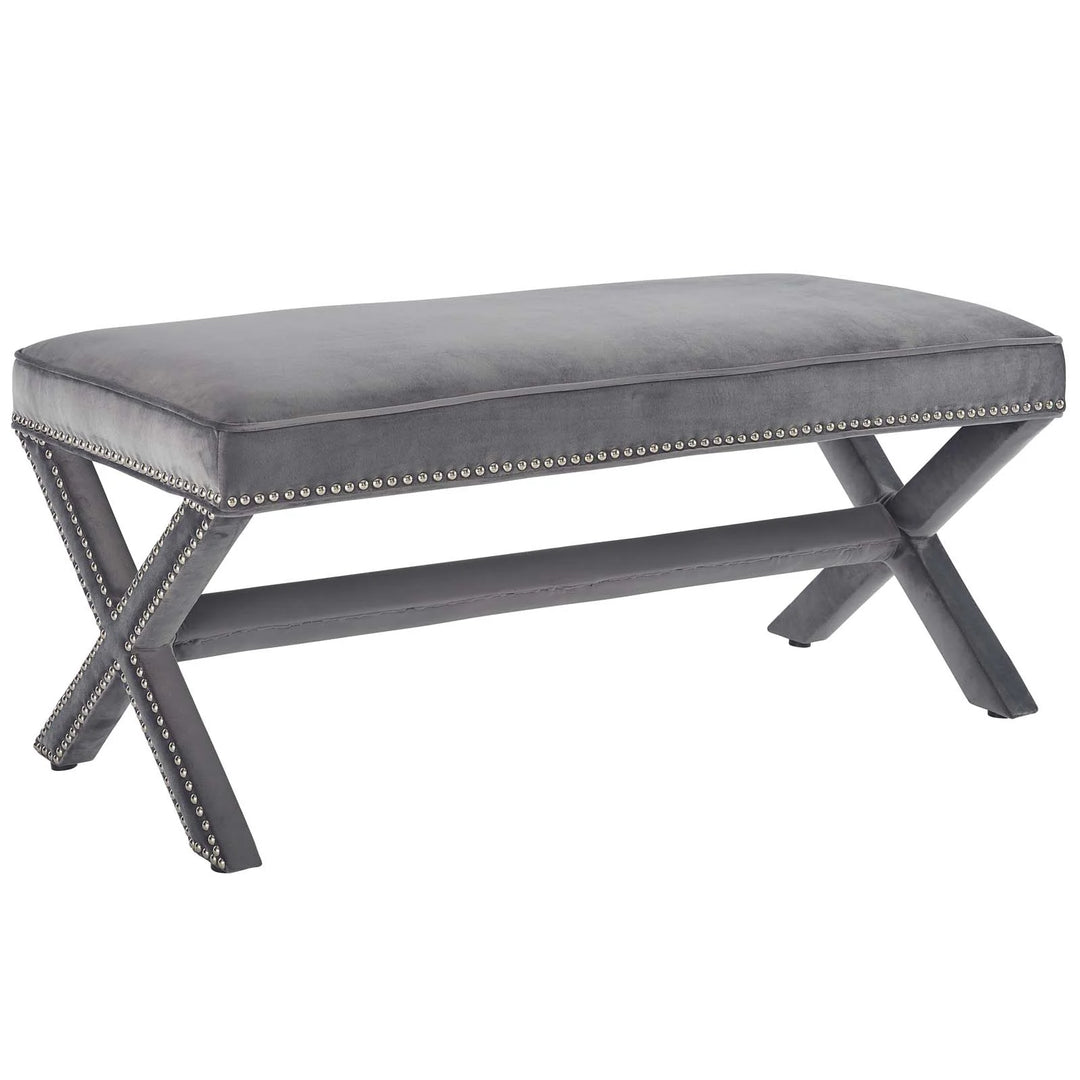 Virette Bench Gray