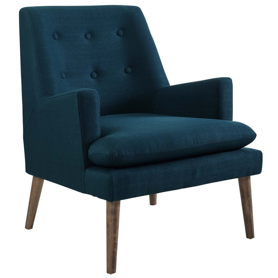 Ruselle Upholstered Lounge Chair - Azure