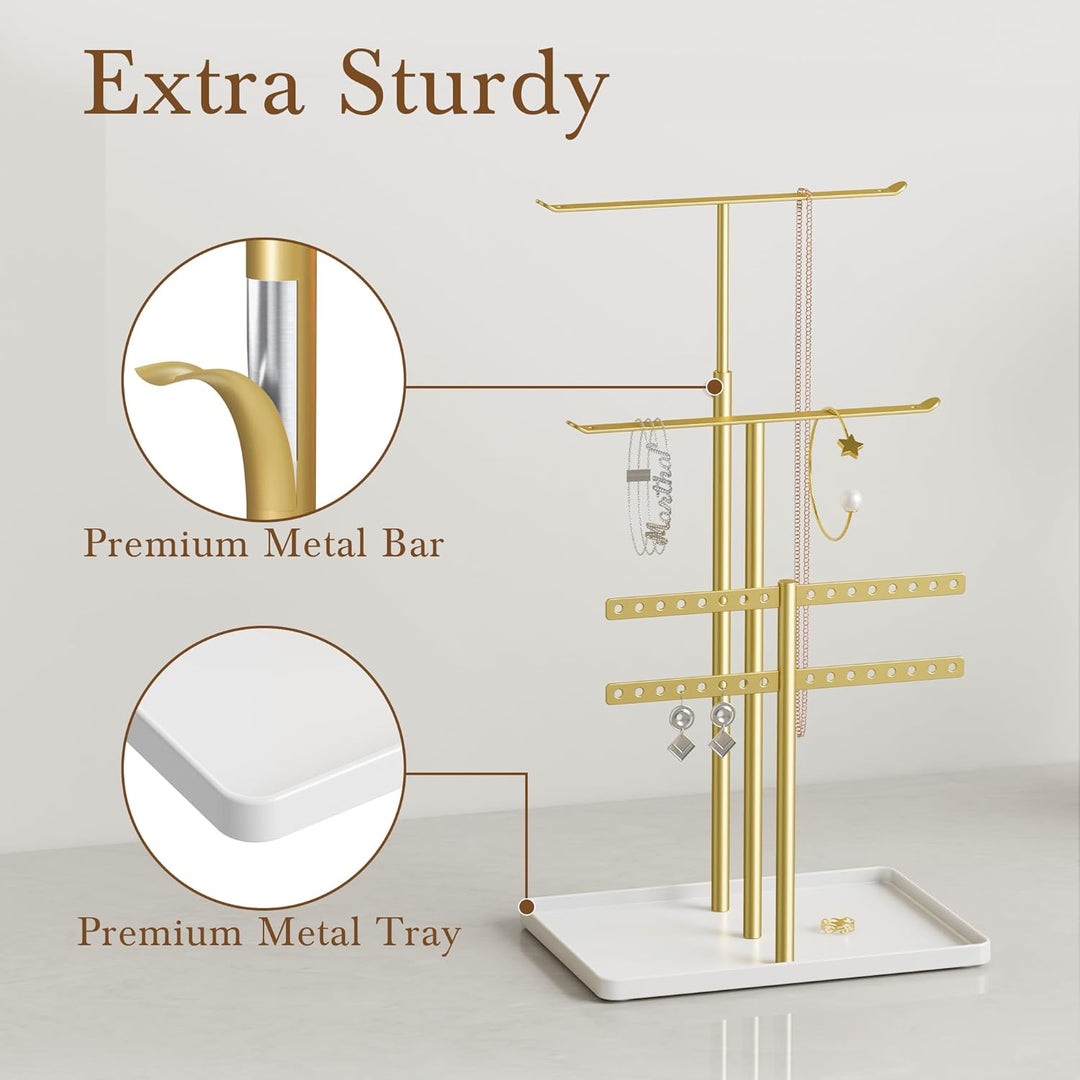 Susswiff Jewelry Holder Organizer Stand