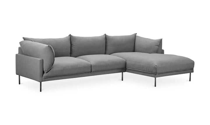 Carmen Right Facing Charcoal Sectional