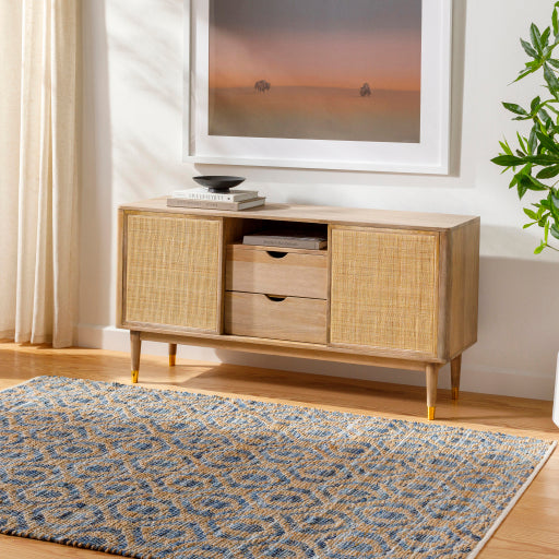 Jean Journey Handmade Runner Rug