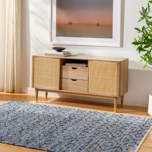 Jean Jovial Handcrafted Runner Rug