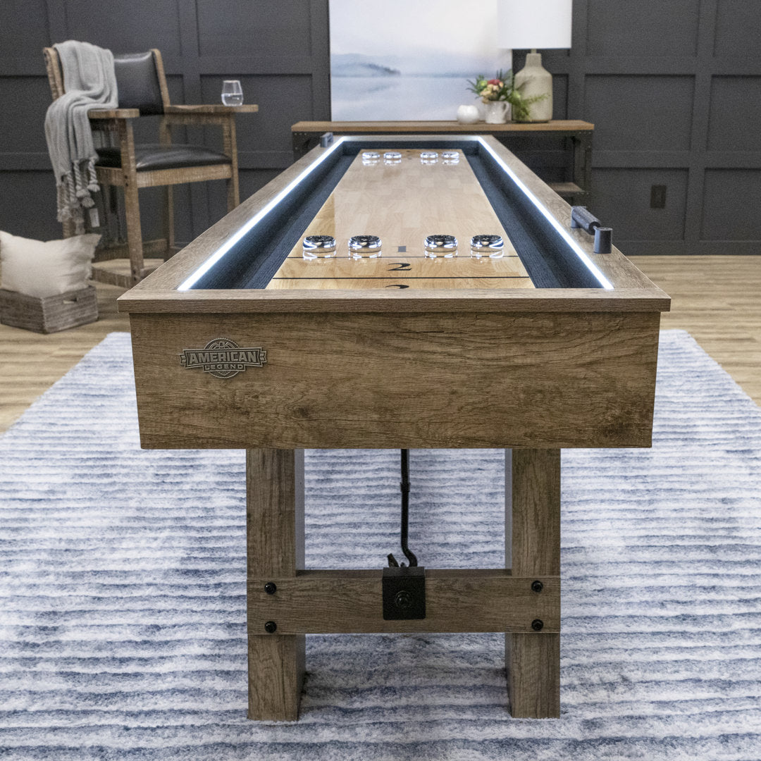Brookdale American Legend LED 9' Shuffleboard Table American Legend