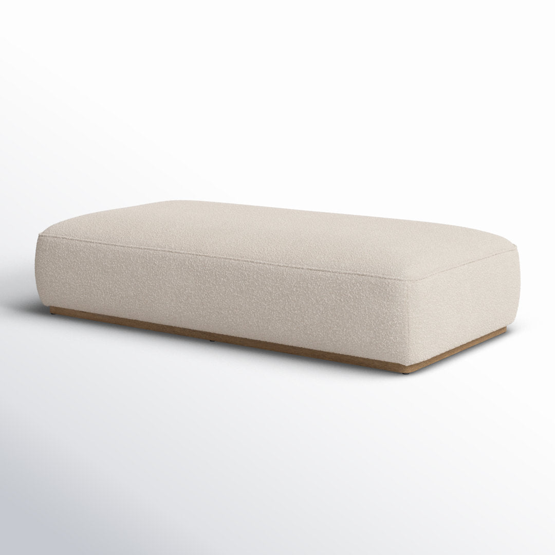 Kashida 65.5" Wide Rectangle Ottoman AllModern