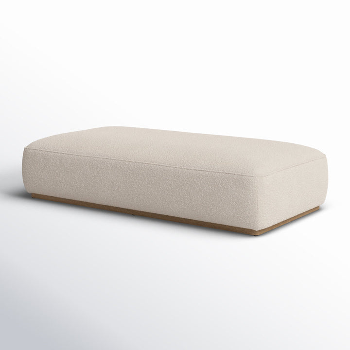 Kashida 65.5" Wide Rectangle Ottoman AllModern