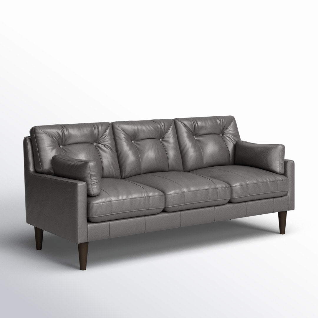 Antone 81" Square Arm Sofa Mercury Row® Fabric: Gray
