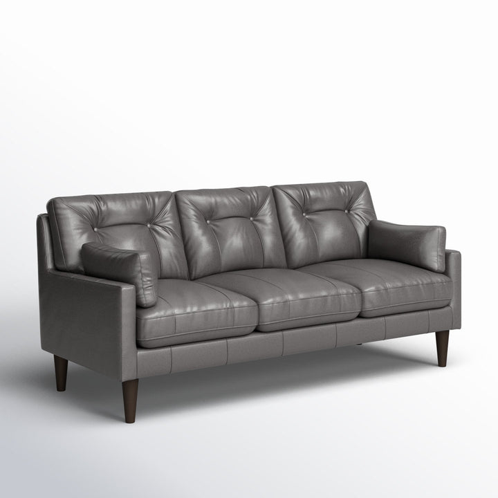 Antone 81" Square Arm Sofa Mercury Row® Fabric: Gray