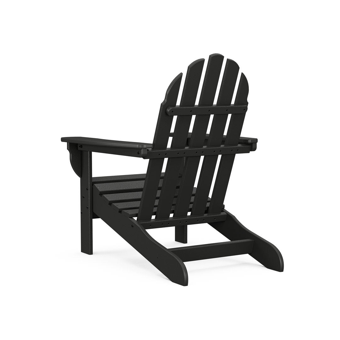 Cape Cod Adirondack Chair Trex Outdoor Color: Charcoal Black