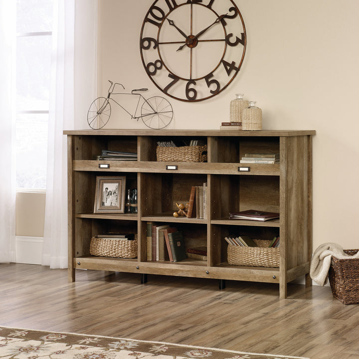 Jai-Jay 36.26" H x 58.19" W Cube Bookcase Gracie Oaks Color: Craftsman Oak