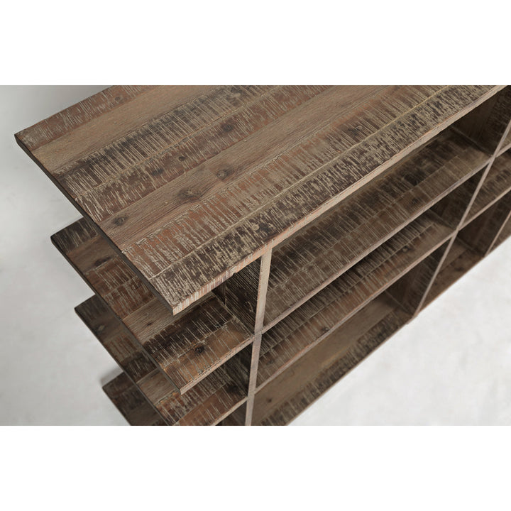 Raelin Geometric Bookcase Foundry Select