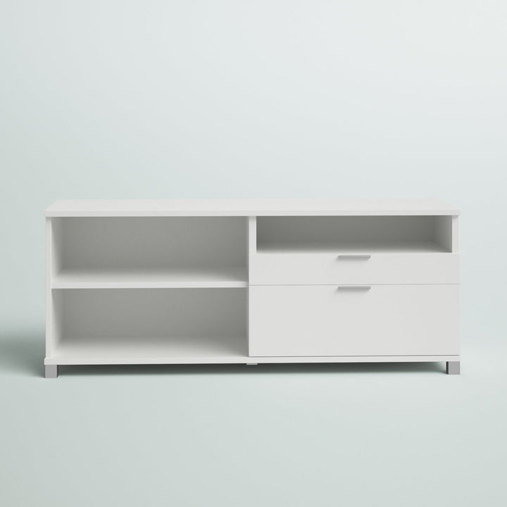 Idael 2 - 72W Credenza with 2 Drawers Ivy Bronx Finish: White