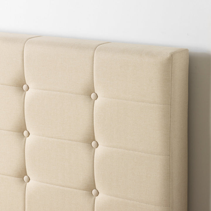 Leonard Tufted Upholstered Platform Bed Zipcode Design™ Size: King