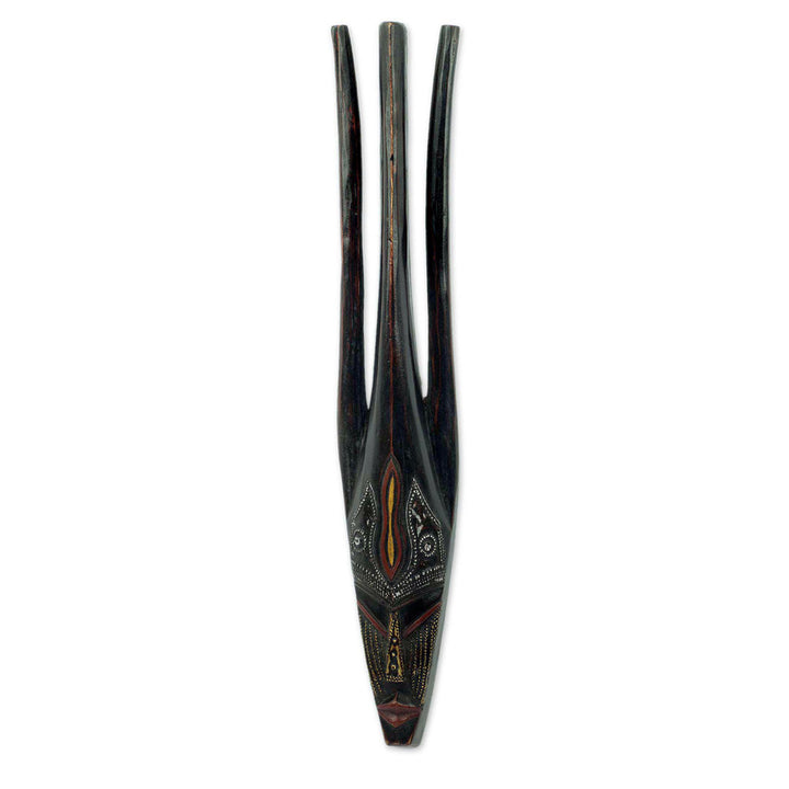 Eshaan Bambara Art African Mask Wall Décor World Menagerie