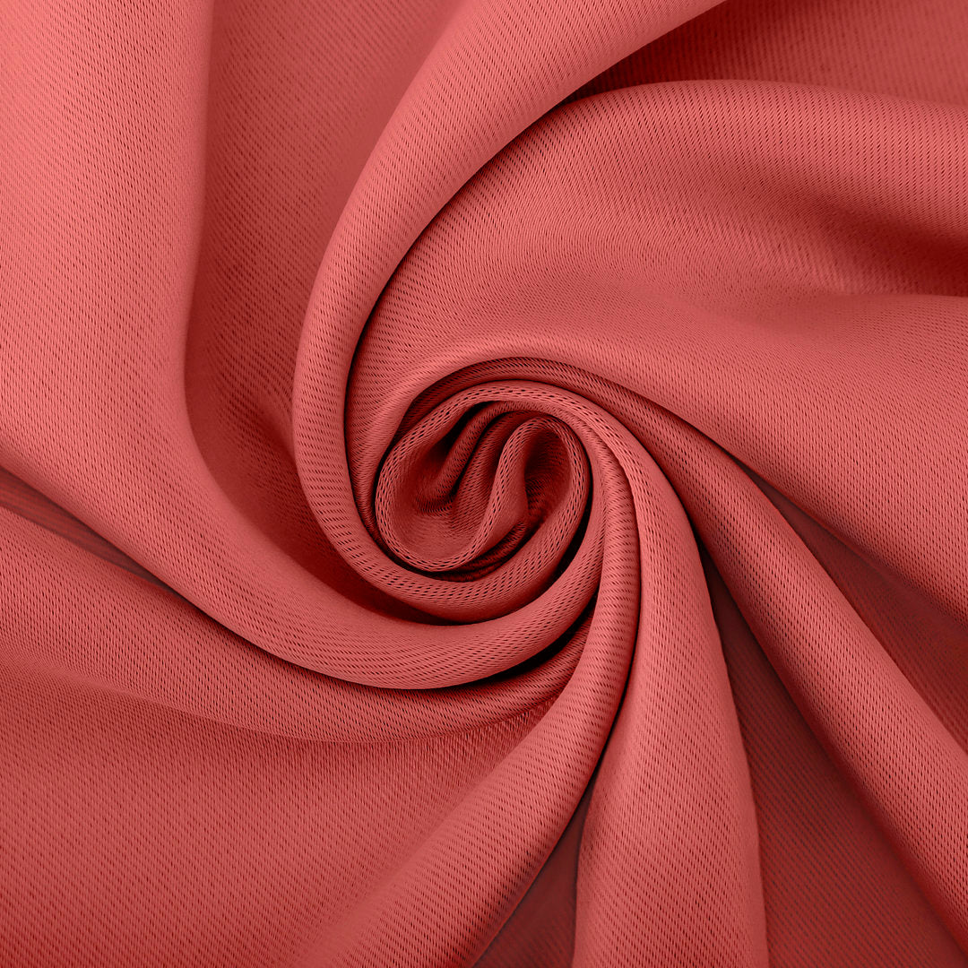 Wayfair Basics Blackout Grommet Curtain Panel Wayfair Basics® Curtain Color: Coral Size per Panel: 40" W x 95" L