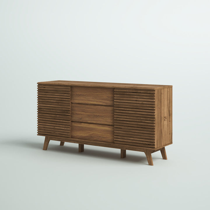 Carson Carrington Lagered Sideboard Buffet Table Mercury Row®