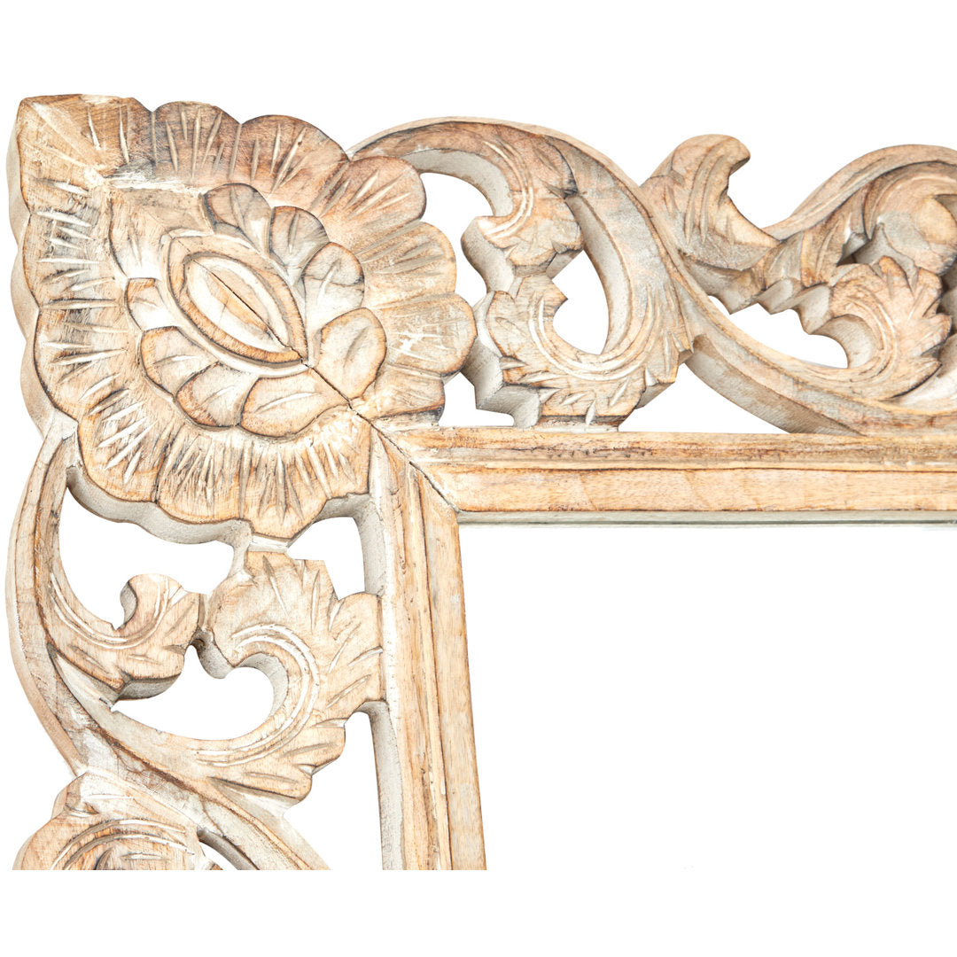Talleyville Mango Wood Traditional Full Length Mirror One Allium Way®