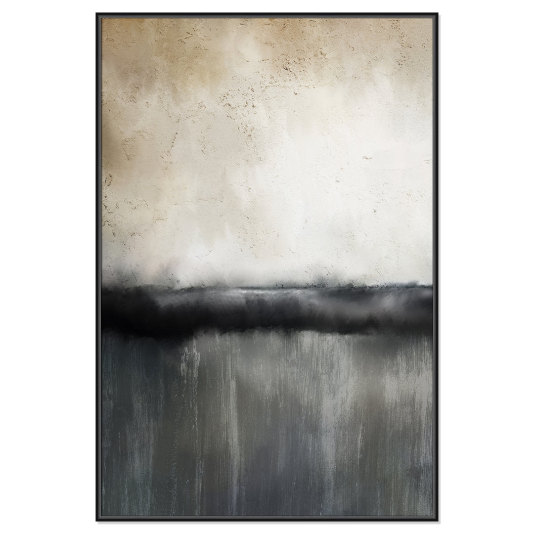 Sunset by Kimberly Allen Print Joss & Main Size: 61.5" H x 41.5" W x 2" D Format: Black Framed Canvas