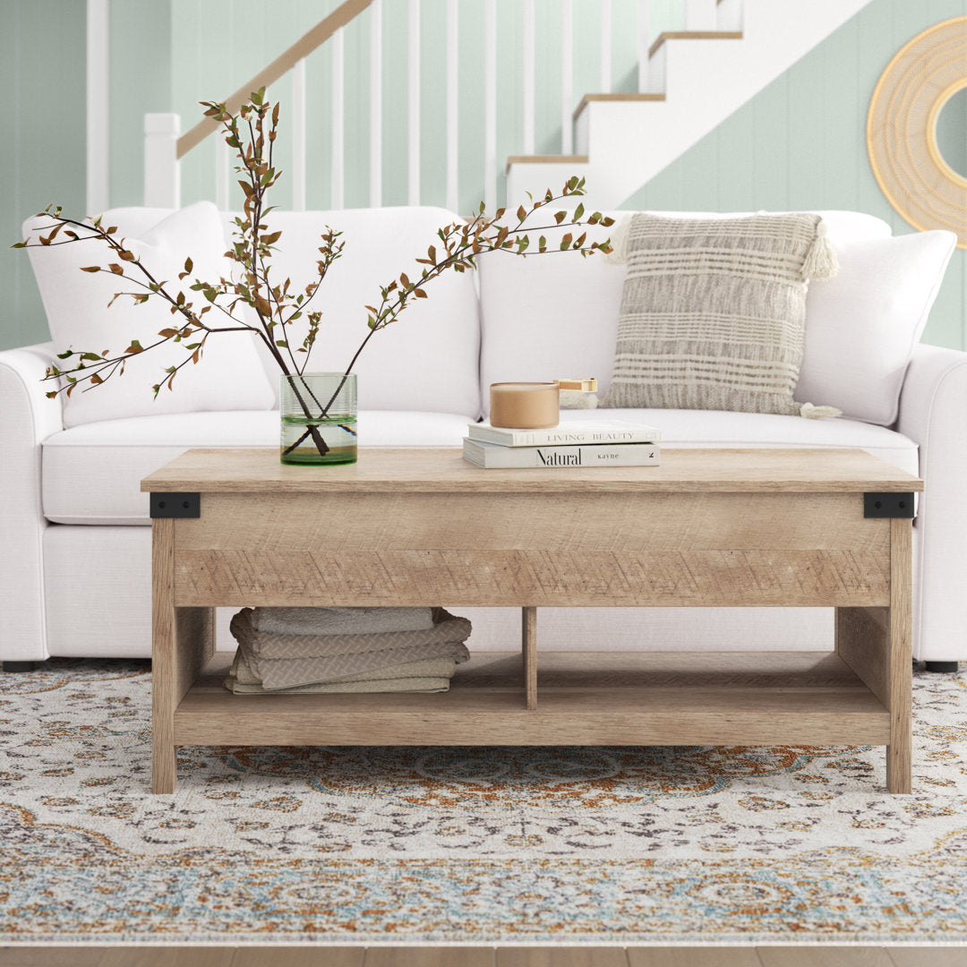 Magdalene Lift Top Coffee Table with Storage Beachcrest Home™