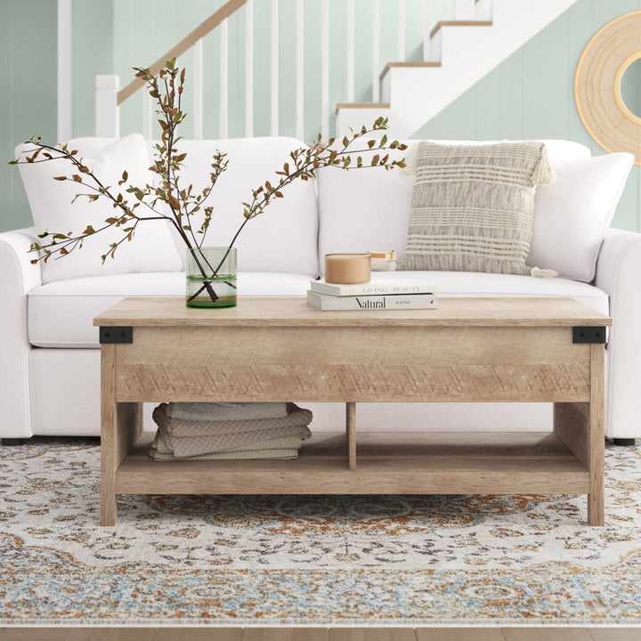 Magdalene Lift Top Coffee Table with Storage Beachcrest Home™