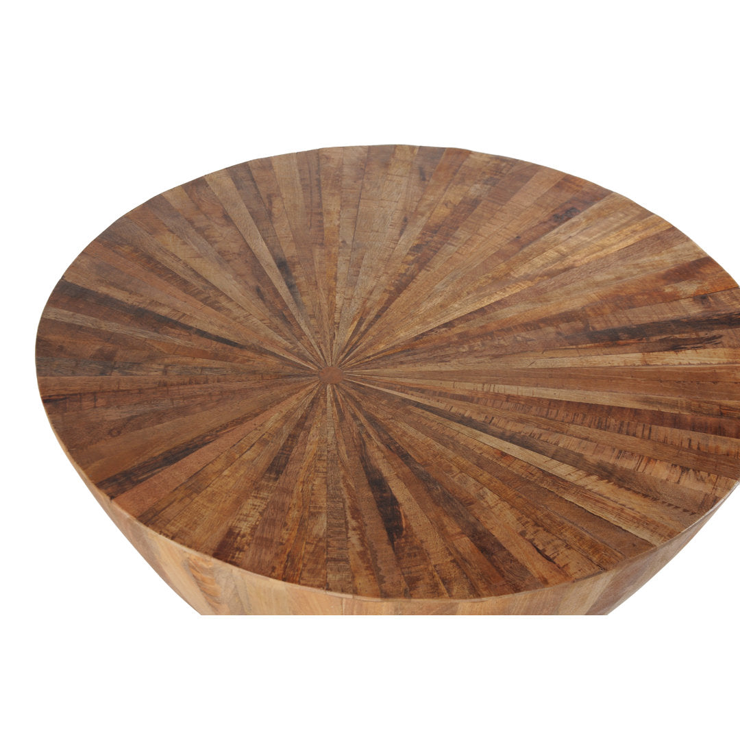 Canton Mahan Hollow Wood Block Coffee Table The Twillery Co.®