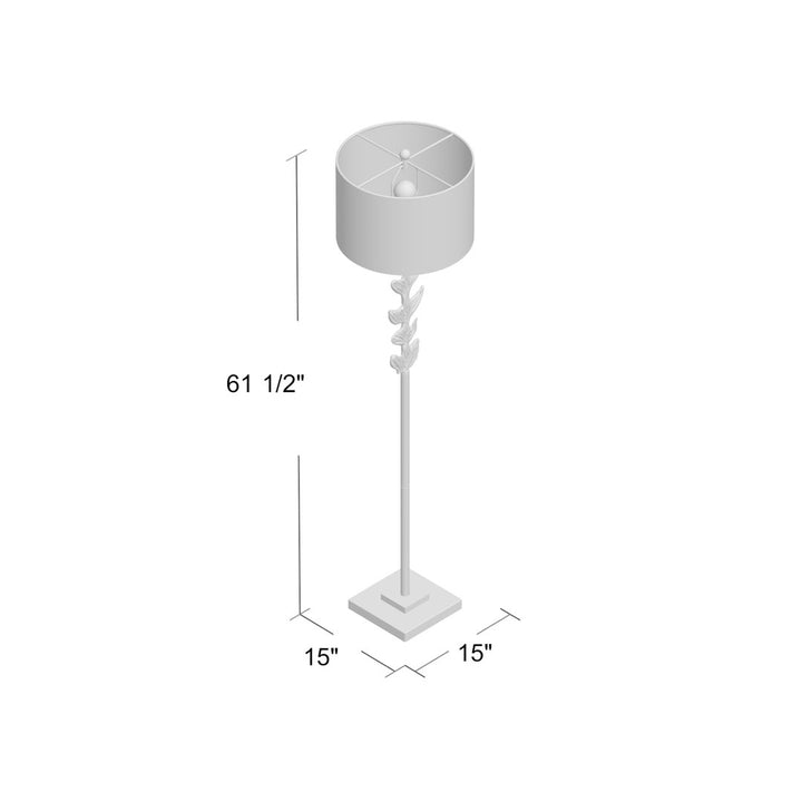Burson 62" Floor Lamp Canora Grey