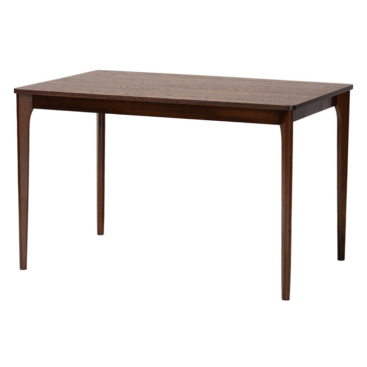 Kylani Dining Table Ebern Designs Color: Walnut Brown