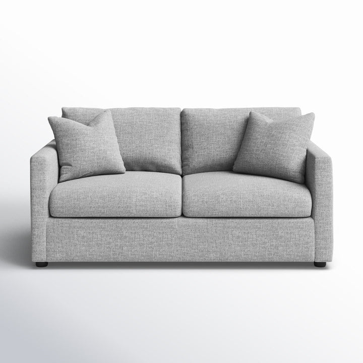 Godwin 67'' Upholstered Sleeper Sofa Joss & Main Fabric: Nomad Ink Crypton® Chenille