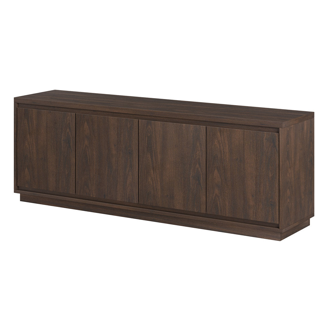 Presque TV Stand for TVs up to 78" Wade Logan® Color: Alder Brown