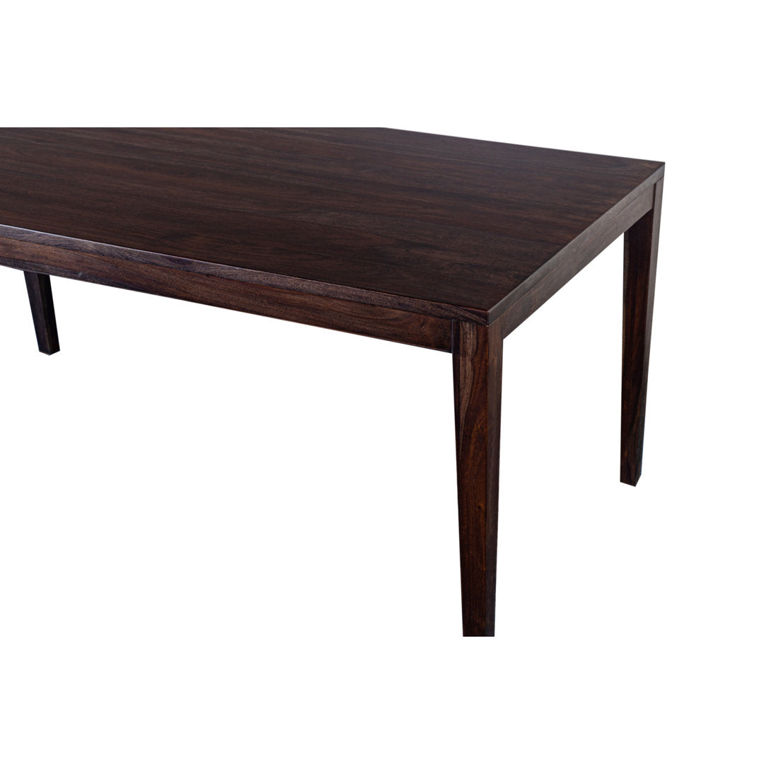 Mariann Sheesham Solid Wood Dining Table Loon Peak® Color: Dark Natural