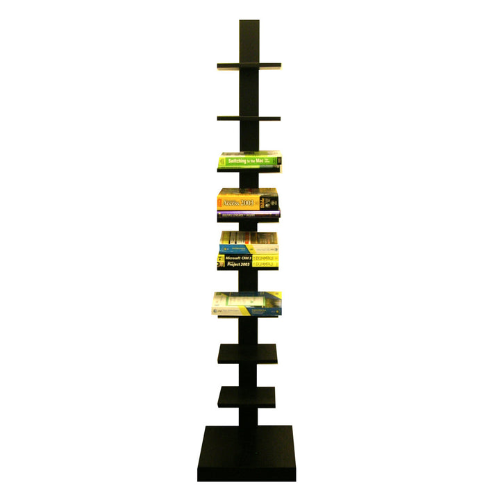 Waverley 67" H x 15" W Ladder Bookcase Latitude Run® Color: Black