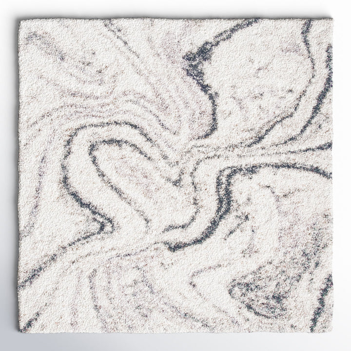 Speight Abstract Ivory/Gray Area Rug Willa Arlo™ Interiors Rug Size: Square 5'3"