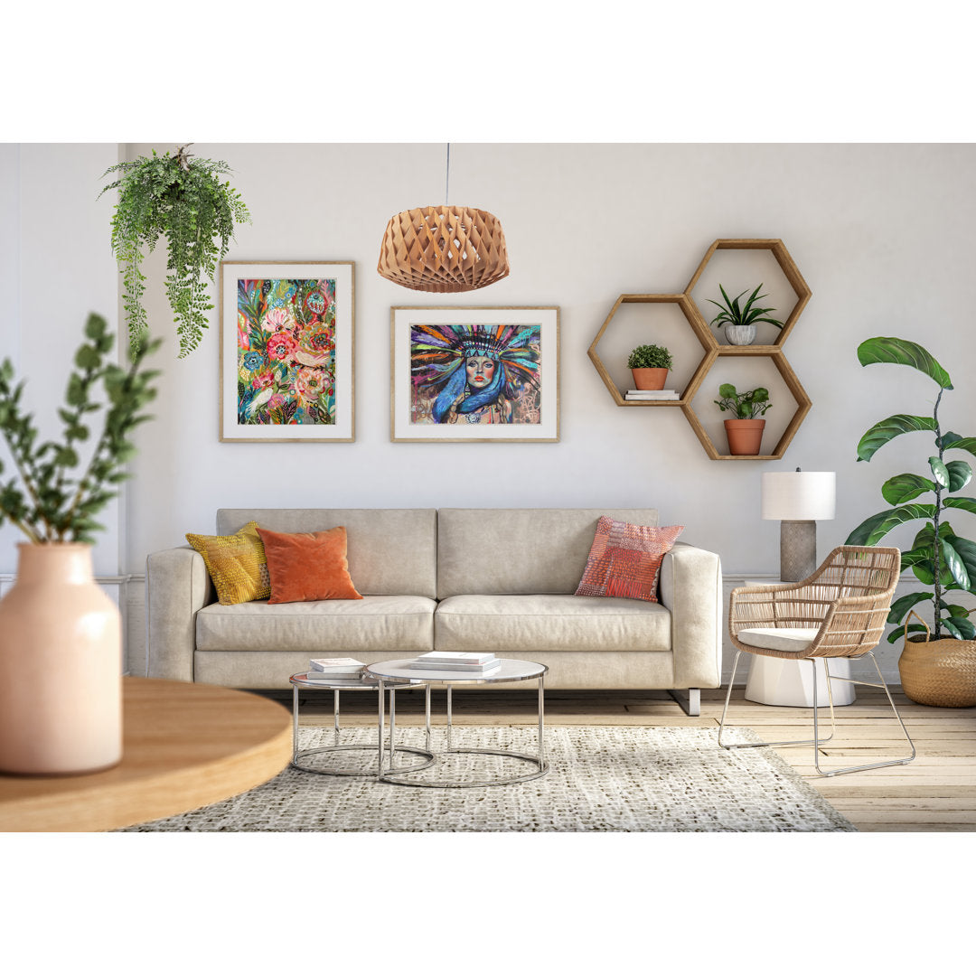 Gwyn 1 - Light Single Geometric Pendant AllModern