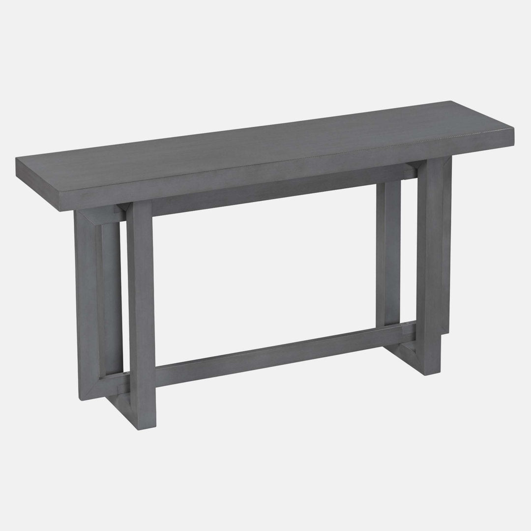 Thedrick 59" Extra Long Entryway Table Console Table 17 Stories Color: Dark Gray