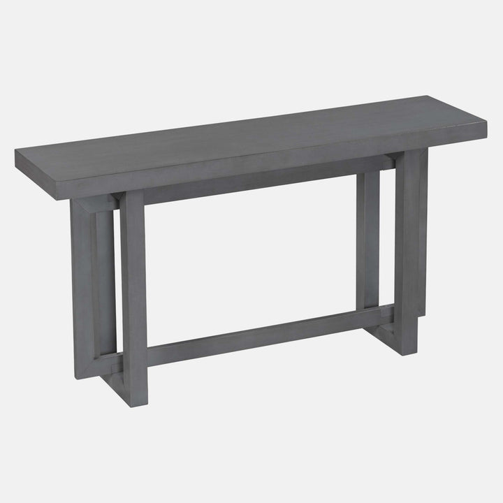 Thedrick 59" Extra Long Entryway Table Console Table 17 Stories Color: Dark Gray