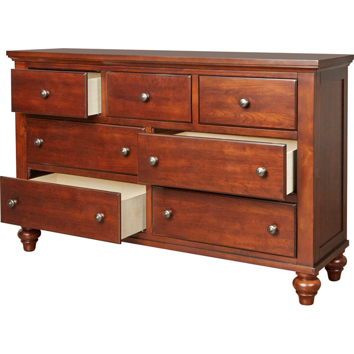 Cobos 7 Drawer 61" W Solid Wood Dresser Lark Manor™