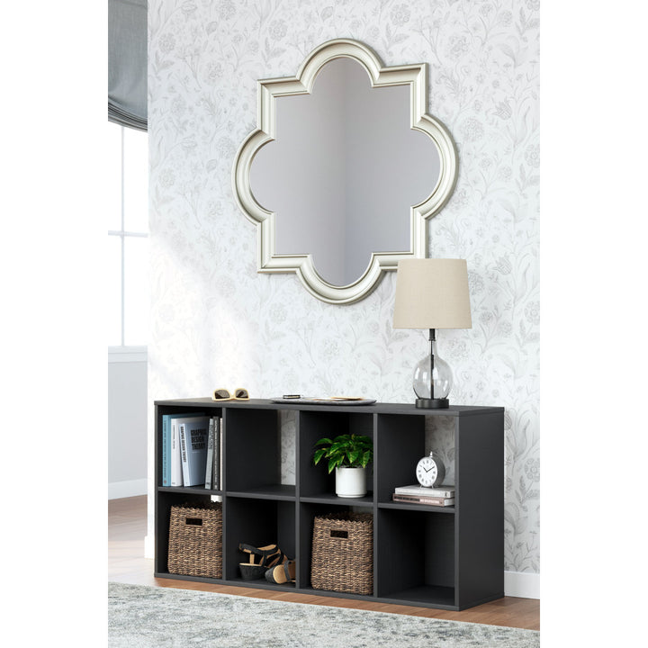 Tobiah Cube Bookcase Sunside Sails Color: Black Size: (8 Shelves) 47" H x 24" W x 12" D