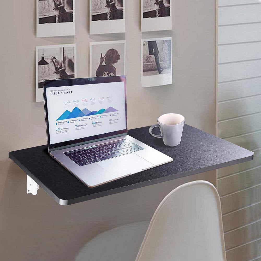 Dylan-Mackie Floating Desk Latitude Run® Color: Black