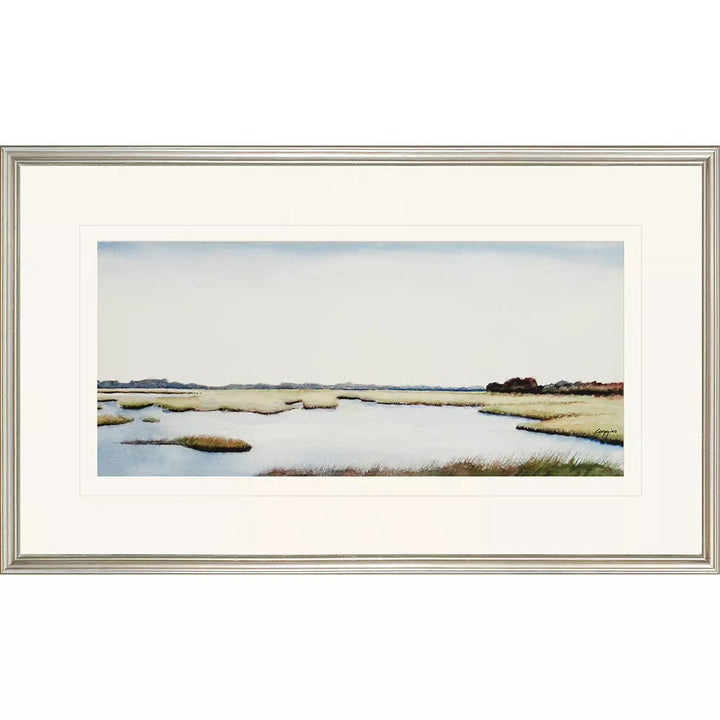 Arlo Marshlands I by Coggins - 2 Piece Picture Frame Print Set Birch Lane™