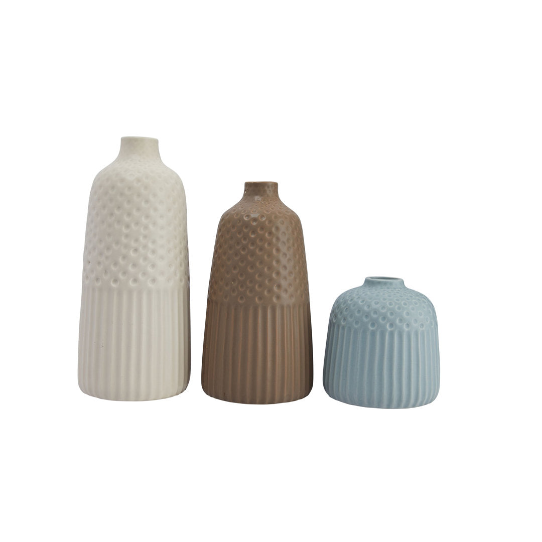 Mamady Various Stoneware Vases with Matte Glaze Bungalow Rose