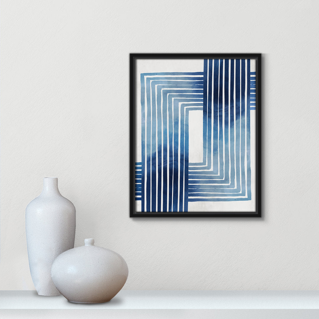 In Unison by Eva Watts - Painting Print Joss & Main Size: 15.5" H x 12.5" W x 2" D Format: Black Framed Canvas