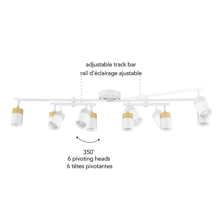 4.75" 6 - Light Track Kit Ebern Designs
