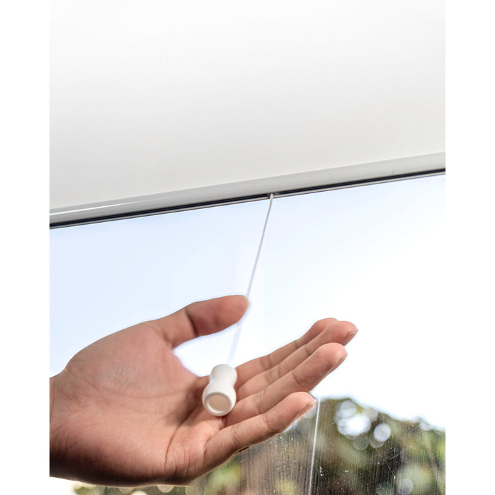 Shaunna Snap-N'-Glide Cordless Room Darkening Roll-up Shade Symple Stuff Color: Urban White Blind Size: 66"W x 72"L