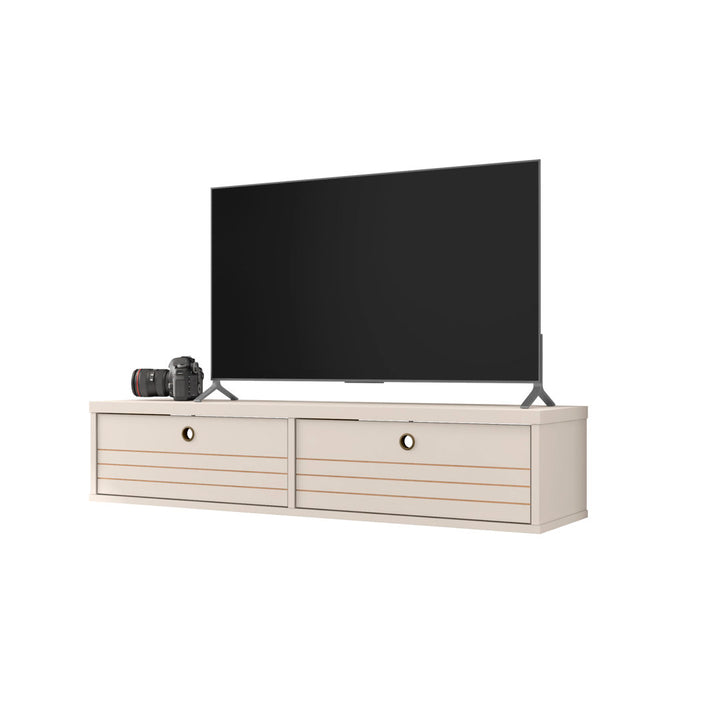 Darryl Floating TV Stand for TVs up to 48" Zipcode Design™ Color: Off White