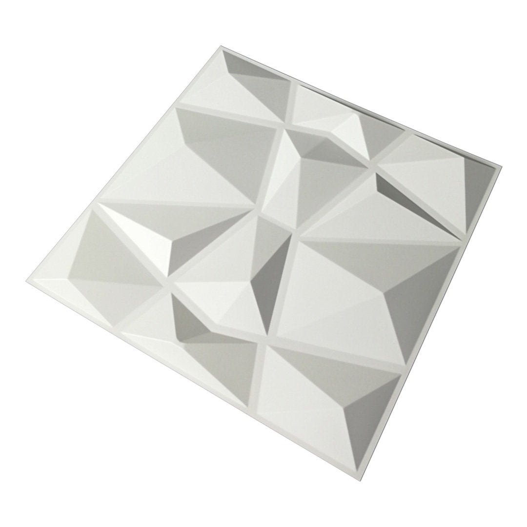 Wiegers 3D PVC Wall Panel Orren Ellis Color: White