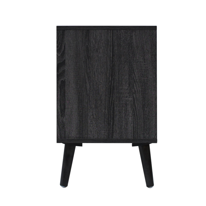 Caernarfon TV Stand for TVs up to 73" Wade Logan® Color: Sonoma Grey Oak