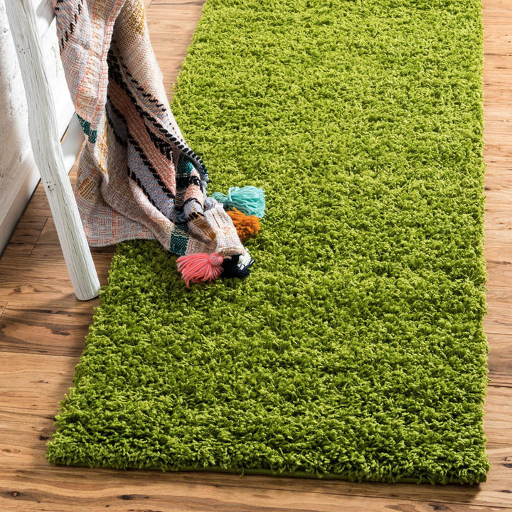Torunn Grass Green Area Rug Ebern Designs Rug Size: Runner 2'7" x 10'